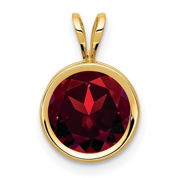 14k 8mm Garnet bezel pendant,All Products : American Fashion Style Bags On Sale 14k 8mm Garnet bezel pendant,All Products : American Fashion Style Bags On Sale
